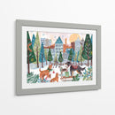 Los perros en el parque - Caroline Bonne Muller | Cuadro decorativo de Canvas Lab