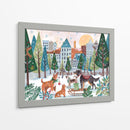 Los perros en el parque - Caroline Bonne Muller | Cuadro decorativo de Canvas Lab