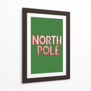 Escena Invernal: Grabado de Arte Popular : Polo Norte - casa cartissi | Cuadro decorativo de Canvas Lab