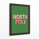 Escena Invernal: Grabado de Arte Popular : Polo Norte - casa cartissi | Cuadro decorativo de Canvas Lab