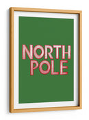 Escena Invernal: Grabado de Arte Popular : Polo Norte - casa cartissi | Cuadro decorativo de Canvas Lab