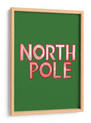 Escena Invernal: Grabado de Arte Popular : Polo Norte - casa cartissi | Cuadro decorativo de Canvas Lab