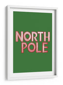 Escena Invernal: Grabado de Arte Popular : Polo Norte - casa cartissi | Cuadro decorativo de Canvas Lab