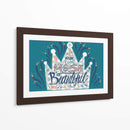 Afirmación Coronada - Marika Barsrsind | Cuadro decorativo de Canvas Lab