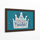 Afirmación Coronada - Marika Barsrsind | Cuadro decorativo de Canvas Lab