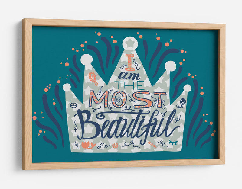 Afirmación Coronada - Marika Barsrsind | Cuadro decorativo de Canvas Lab