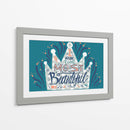 Afirmación Coronada - Marika Barsrsind | Cuadro decorativo de Canvas Lab