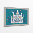 Afirmación Coronada - Marika Barsrsind | Cuadro decorativo de Canvas Lab