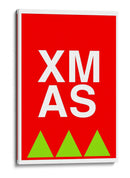 Lazos y Adornos: Colección Festiva Estampada de Navidad - casa cartissi | Cuadro decorativo de Canvas Lab