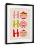 HoHoHo Alegre pequeña ilustración navideña - Annick | Cuadro decorativo de Canvas Lab