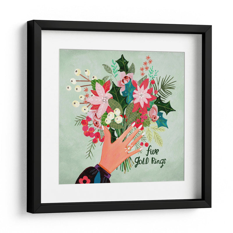 Cinco Anillos Dorados - Caroline Bonne Muller | Cuadro decorativo de Canvas Lab