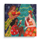 Mujeres festivas de frutas navideñas - Caroline Bonne Muller | Cuadro decorativo de Canvas Lab