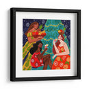 Mujeres festivas de frutas navideñas - Caroline Bonne Muller | Cuadro decorativo de Canvas Lab