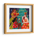 Mujeres festivas de frutas navideñas - Caroline Bonne Muller | Cuadro decorativo de Canvas Lab