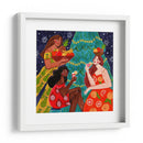 Mujeres festivas de frutas navideñas - Caroline Bonne Muller | Cuadro decorativo de Canvas Lab