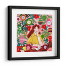 Navidad Retro Mujer Santa - Caroline Bonne Muller | Cuadro decorativo de Canvas Lab