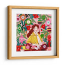 Navidad Retro Mujer Santa - Caroline Bonne Muller | Cuadro decorativo de Canvas Lab