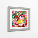 Navidad Retro Mujer Santa - Caroline Bonne Muller | Cuadro decorativo de Canvas Lab