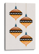 Bolas de Navidad (vers.1) - Kubistika | Cuadro decorativo de Canvas Lab