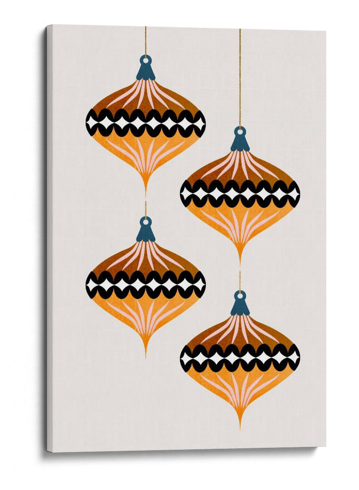 Bolas de Navidad (vers.1) - Kubistika | Cuadro decorativo de Canvas Lab