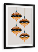 Bolas de Navidad (vers.1) - Kubistika | Cuadro decorativo de Canvas Lab