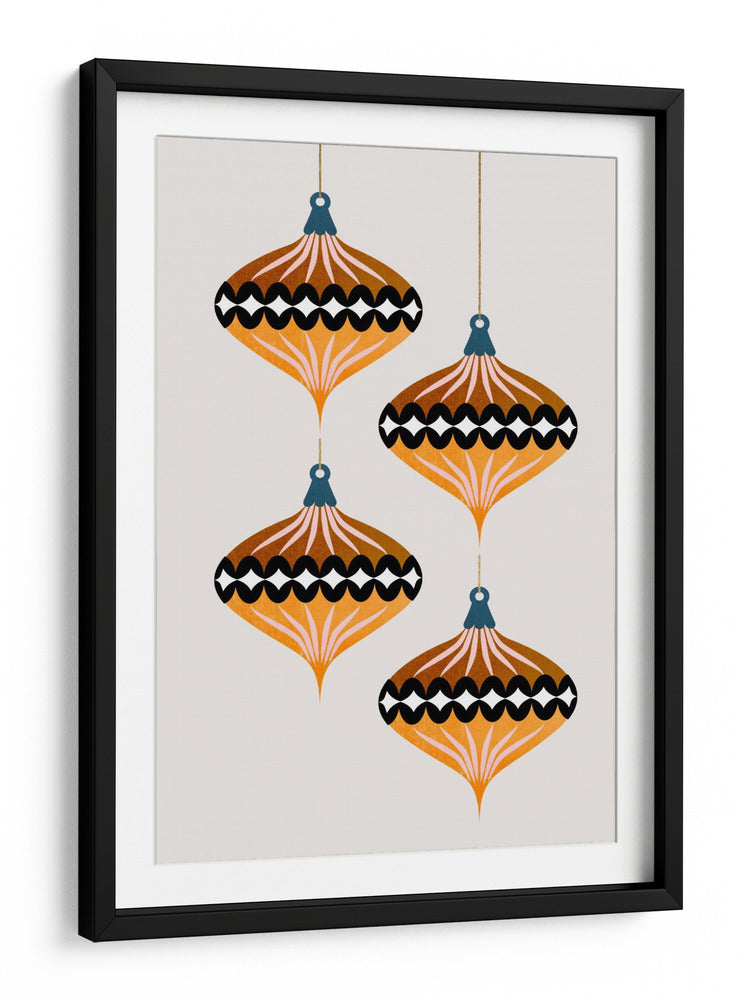 Bolas de Navidad (vers.1) - Kubistika | Cuadro decorativo de Canvas Lab