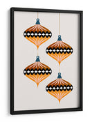 Bolas de Navidad (vers.1) - Kubistika | Cuadro decorativo de Canvas Lab