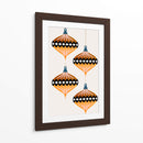 Bolas de Navidad (vers.1) - Kubistika | Cuadro decorativo de Canvas Lab