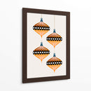 Bolas de Navidad (vers.1) - Kubistika | Cuadro decorativo de Canvas Lab