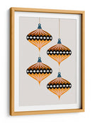 Bolas de Navidad (vers.1) - Kubistika | Cuadro decorativo de Canvas Lab