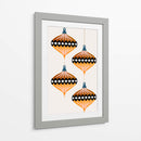 Bolas de Navidad (vers.1) - Kubistika | Cuadro decorativo de Canvas Lab