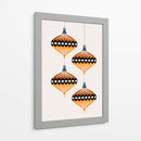 Bolas de Navidad (vers.1) - Kubistika | Cuadro decorativo de Canvas Lab