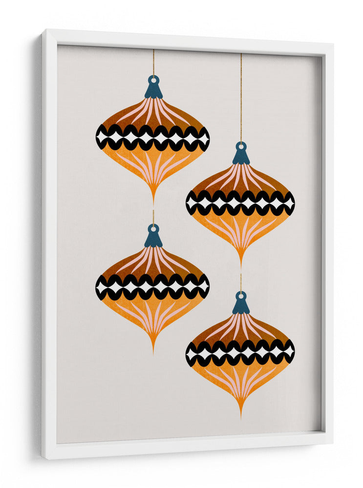 Bolas de Navidad (vers.1) - Kubistika | Cuadro decorativo de Canvas Lab