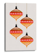 Bolas de Navidad (vers.2) - Kubistika | Cuadro decorativo de Canvas Lab