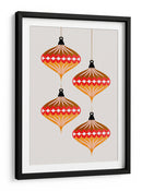 Bolas de Navidad (vers.2) - Kubistika | Cuadro decorativo de Canvas Lab