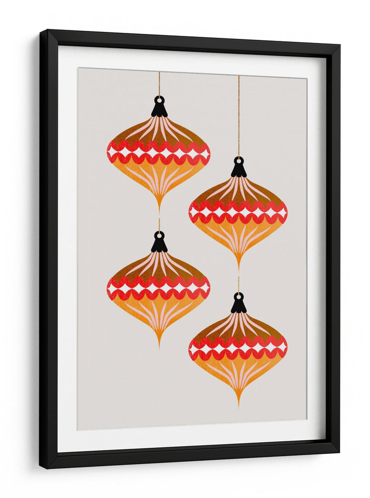 Bolas de Navidad (vers.2) - Kubistika | Cuadro decorativo de Canvas Lab