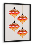 Bolas de Navidad (vers.2) - Kubistika | Cuadro decorativo de Canvas Lab
