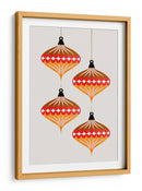 Bolas de Navidad (vers.2) - Kubistika | Cuadro decorativo de Canvas Lab