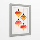 Bolas de Navidad (vers.2) - Kubistika | Cuadro decorativo de Canvas Lab