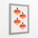 Bolas de Navidad (vers.2) - Kubistika | Cuadro decorativo de Canvas Lab
