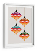 Bolas de Navidad (vers.3) - Kubistika | Cuadro decorativo de Canvas Lab