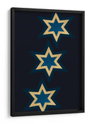 Luces Brillantes Para Guiar (vers.2) - Kubistika | Cuadro decorativo de Canvas Lab