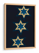 Luces Brillantes Para Guiar (vers.2) - Kubistika | Cuadro decorativo de Canvas Lab