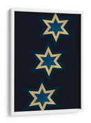 Luces Brillantes Para Guiar (vers.2) - Kubistika | Cuadro decorativo de Canvas Lab