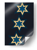 Luces Brillantes Para Guiar (vers.2) - Kubistika | Cuadro decorativo de Canvas Lab