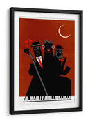 Cantando Alrededor del Árbol de Navidad - Kubistika | Cuadro decorativo de Canvas Lab