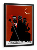 Cantando Alrededor del Árbol de Navidad - Kubistika | Cuadro decorativo de Canvas Lab