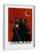 Cantando Alrededor del Árbol de Navidad - Kubistika | Cuadro decorativo de Canvas Lab