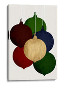 Cascabeles navideños (vers.2) - Kubistika | Cuadro decorativo de Canvas Lab