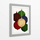 Cascabeles navideños (vers.2) - Kubistika | Cuadro decorativo de Canvas Lab